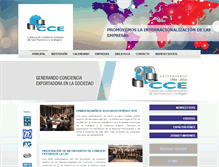 Tablet Screenshot of cacesf.com.ar